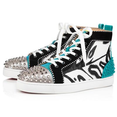 Zapatillas Lou Spikes 2 Christian Louboutin Hombre - Multicolor - 1215220C703